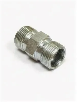 Переходник М22*М22 разобщ.кран.ПАЛМ (ГОЛЫЙ) трубку 16 L-42mm