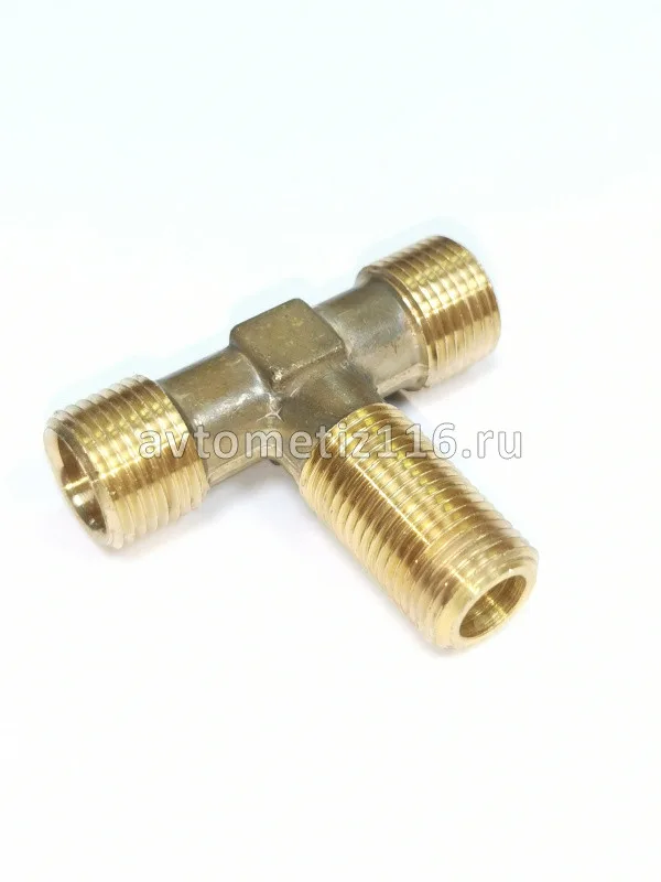 Тройник М18*М16*М18 (ГОЛЫЙ)