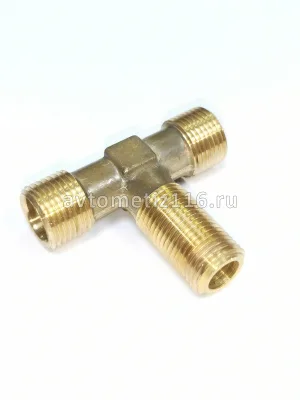 Тройник М18*М16*М18 (ГОЛЫЙ)