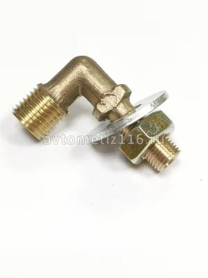 Угольник М14*М10 (ручника) в сборе