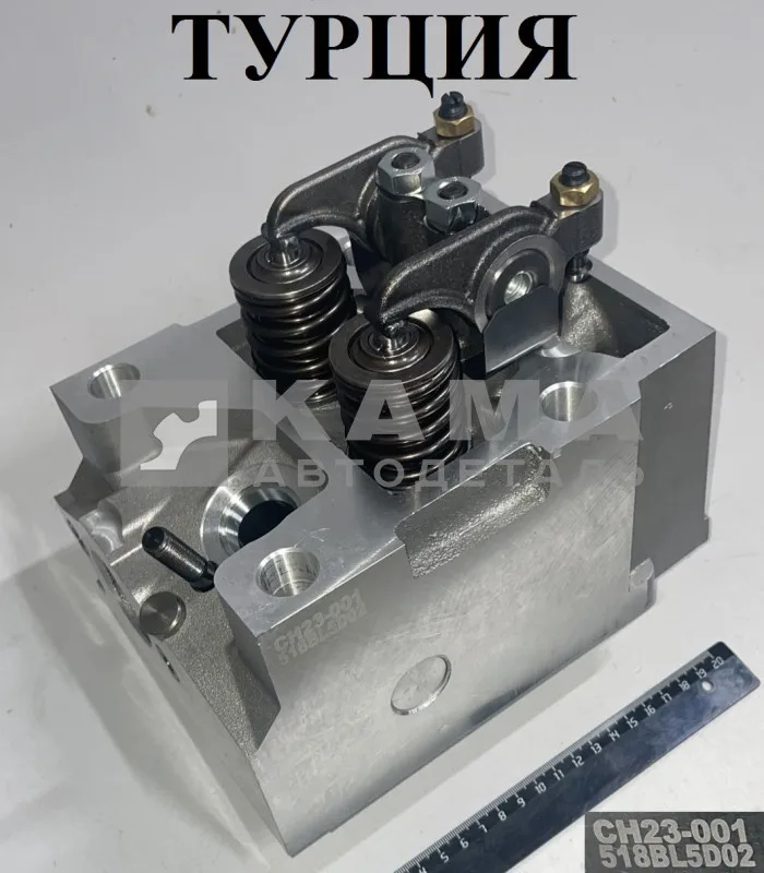 головка блока в сборе ЕВРО-4 740.90-1003010Т (форсунка электр. Common Rail) Эконом