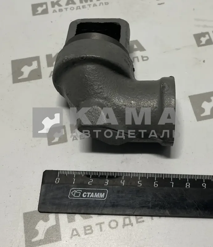 патрубок сапуна ("угольник" чугунный) ЕВРО в сборе 740.50-1014506*