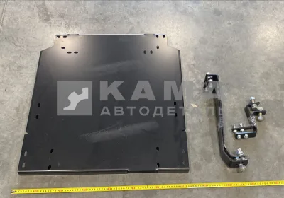 защита двигателя КамАЗ В СБОРЕ (УНИВЕРСАЛЬНАЯ, С кронштейнами) ДВС КАМАЗ