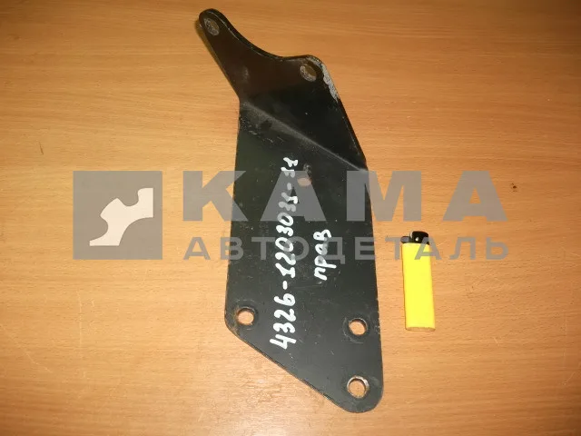 кронштейн металорукава глушителя ТУРБО правый 4326-1203031-11*