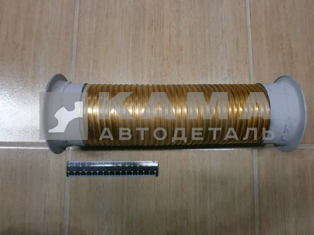 металлорукав турбо ЕВРО-4 на "ХОМУТАХ" "эконом" (6520-1203012-31 / 000.4859.370.000) М33