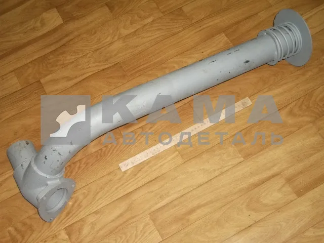 труба глушителя обогрева кузова самосвала 5511-1203048 (с пружиной)*