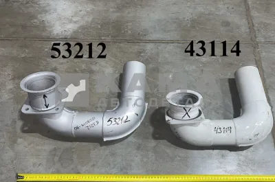 труба глушителя 4326/ 43114-1203014-90 "Бензовоз" левая