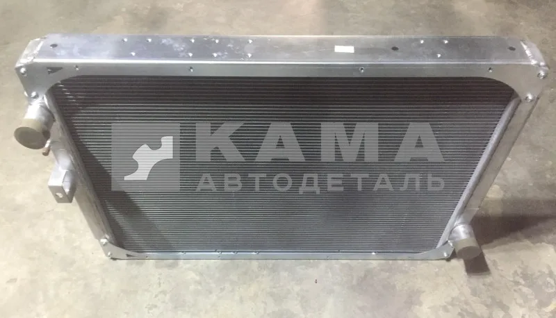 радиатор основной КАМАЗ ШААЗ 5460А-1301010 2-х рядный ("скоба") алюминиевый (736х1146х163,5)