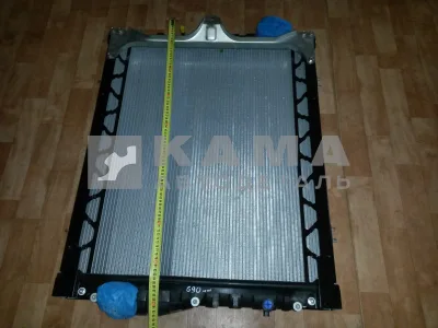 радиатор основной КАМАЗ ШААЗ 65115М-1301010-22 (АЛЮМ. пластмасс. бач.)69х93см