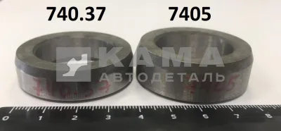 втулка вала шестерни привода ТНВД ЕВРО Н-12 мм. (под сальник) (Эконом) 740.37-1029032-01 ТОНКАЯ