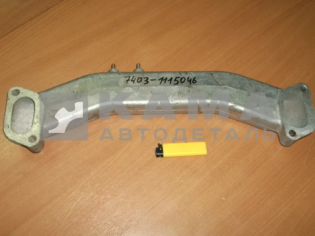 патрубок впускн.колекторов соединительный 7403.1115046(48) (алюм.)*