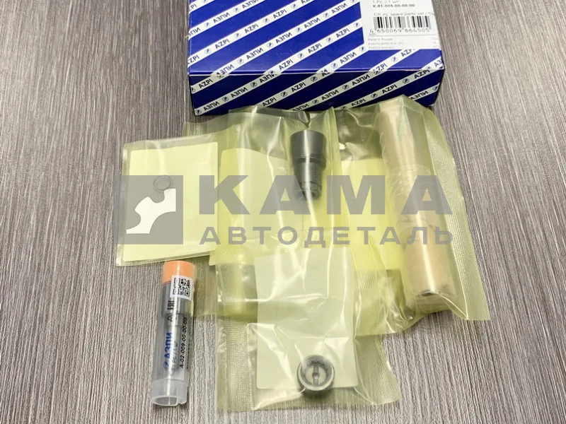 р/к форсунки Common Rail "153" ПОЛНЫЙ "АЗПИ"(распылитель,клапан,уплотнения -005)(ДВС КамАЗ Евро-4;5)