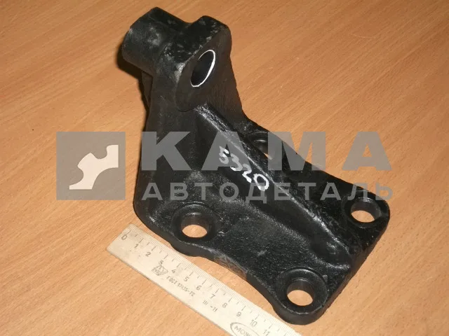 кронштейн двигателя (на КПП ) задней (боковой) опоры 5320-1001125 стар.обр. Эконом