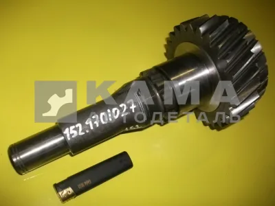 вал КПП первичный 027 КПП-152 ЕВРО ("короткий") голый (ОАО КамАЗ) 152.1701027*