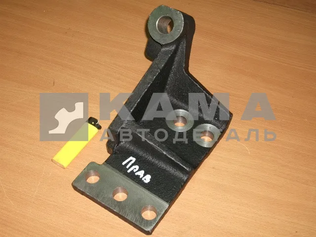 кронштейн двигателя (на КПП-ZF) задней (боковой) опоры Правый 6460-1001124-10