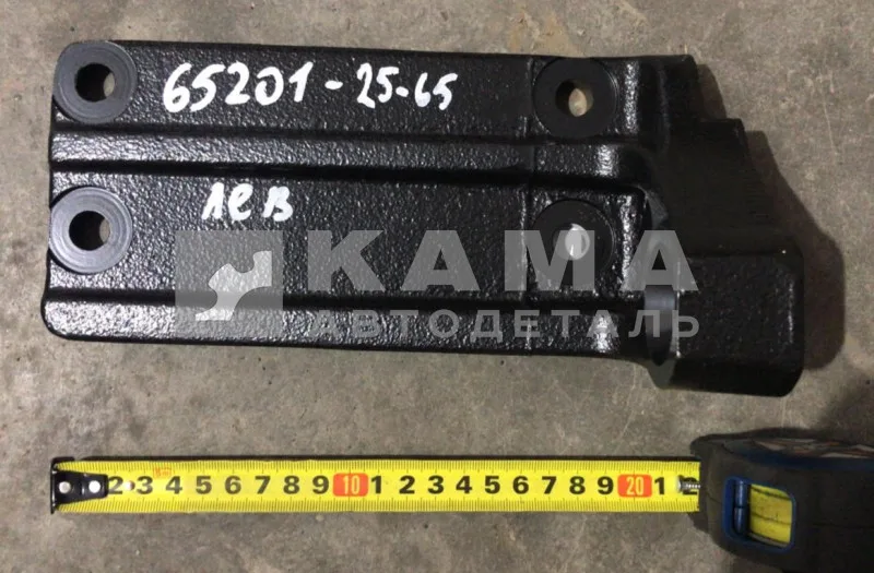 кронштейн двигателя (на КПП) задней (боковой) опоры Левый 65201-1001125-65*