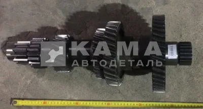 вал КПП промежуточный в Сборе Шест. 154.1701047 ЗАВОД (нов.обр. L=530мм. Ст.обр.L=543мм снят с пр.)*