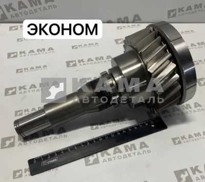 вал КПП первичный 027 КПП-154 ЕВРО("короткий") Эконом 154.1701027 (26) (с муфтой)