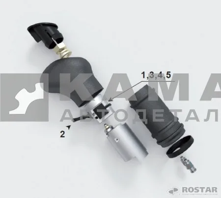 р/к ручки переключения КПП "РОСТАР-ZF" (вверх/низ) 04102-413 РК (413-1772021++)