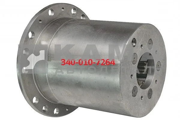 Картер колесного редуктора МАДАРА Зад./Сред + сателлиты в сборе 340-010-7264 ("колокол" всборе)