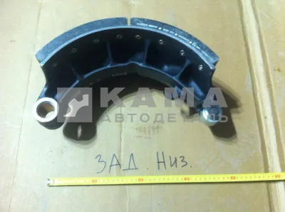 колодка тормозная МАДАРА ЗАДНЯЯ Нижняя (Оригинал) 340-006-7456 "С КРЮЧКОМ"