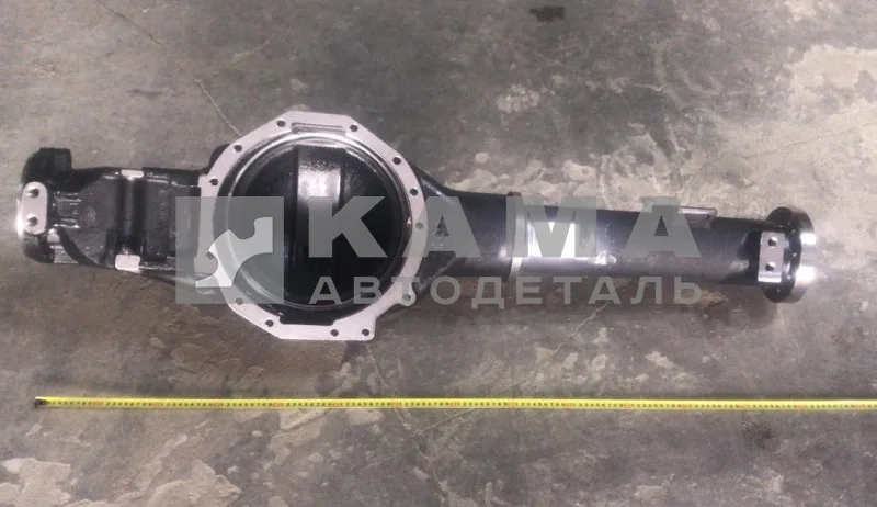 картер моста ПЕРЕДНЕГО ("чулок"-балка, под рессору 90мм) 65111-2301010*