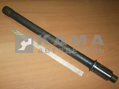 вал редуктора Среднего моста 5320-2502201 "ЗАВОД" (длинный)*