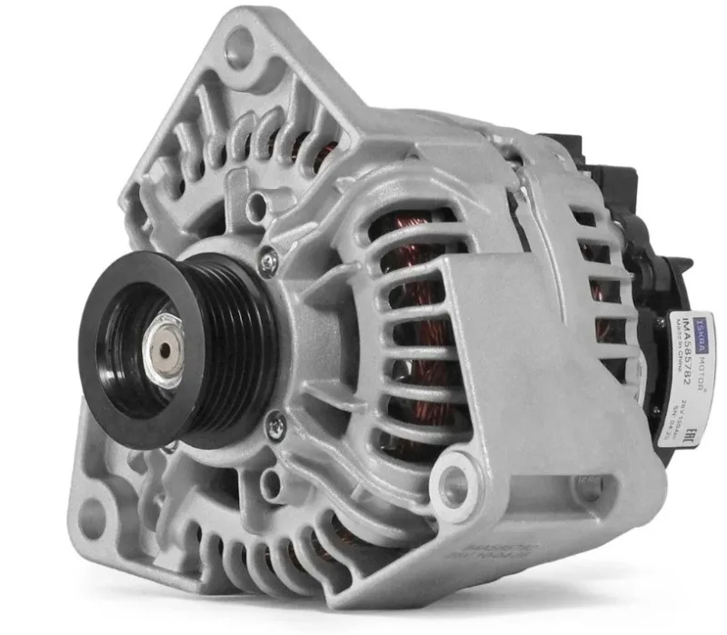Генератор 28V, 150A, Iskramotor IMA585782, для дв. Weichai WP12, Кировец, замена 0124655782, 1003083657