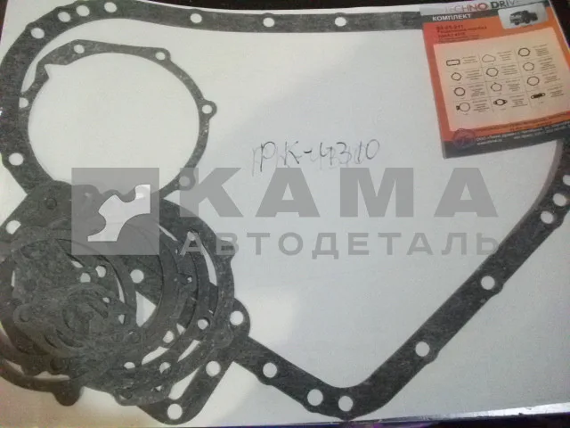 р/к прокладки паронит РАЗДАТКИ (полный) 13 наим. (РТИ) 4310-1802000 (03-25-211)