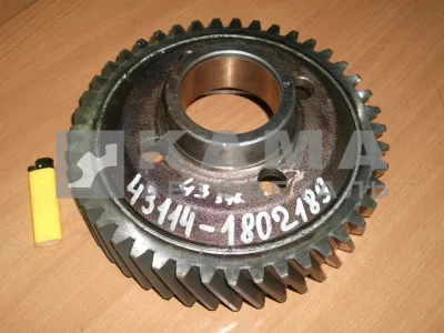 шестерня РК низшей передачи 43114(4310)-1802189 (43зуб, с бронз.втулкой)*