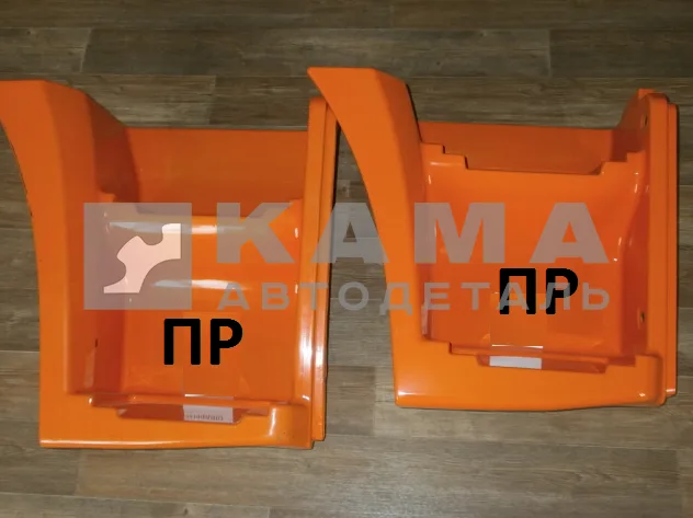 Щиток подножки ЕВРО-РЕСТАЙЛИНГ "длинный" Правый 63501-8405110-50 (шоссейник/6522) РЫЖИЙ