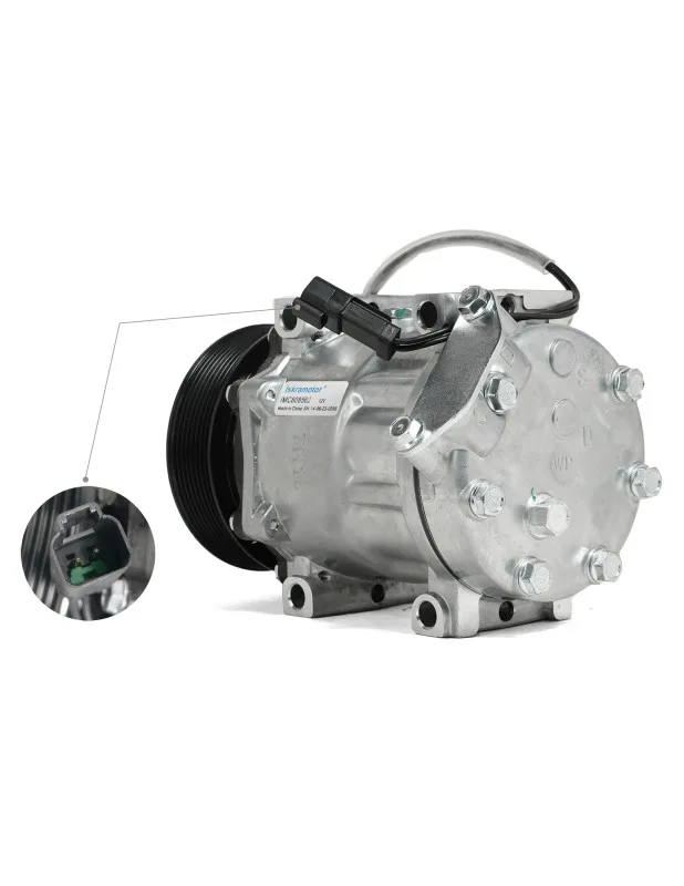 Компрессор кондиционера Iskramotor IMC808562 для JCB 3CX, JCB 4CX
