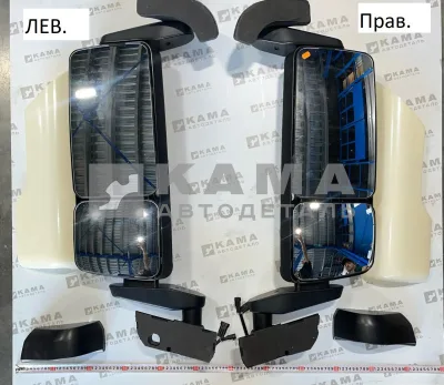 зеркало Основное правое в сб. SHACMAN X3000 (не окраш.,электр.,подогрев) DZ14251770011 Шакман