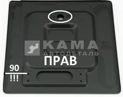 панель кабины-моторного отсека ЕВРО Правая 5460-5413012