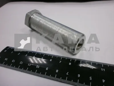 ось рычага кабины передняя 65201-5001017 (резьба внут. М12, наруж Д23мм. крепление пневмоподушки)*