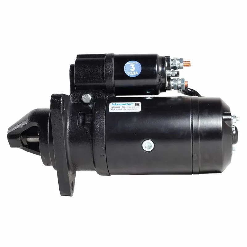 Стартер Iskramotor IMS101139 для МТЗ, ПАЗ, ГАЗ, дв. ММЗ