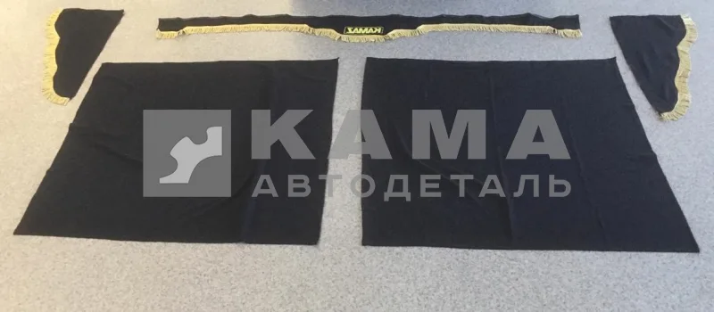 шторы К-Т из 3-х: Бокового стекла+Спальника+Бондо "КамА" (2-х сторонние, дорогие)