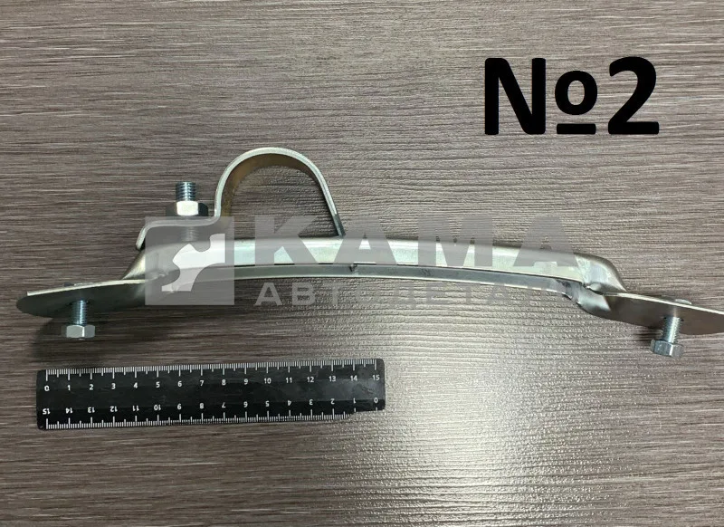 кронштейн крыла пластмас №2 нов. обр. (пластины-"хомут" ТК-42д)