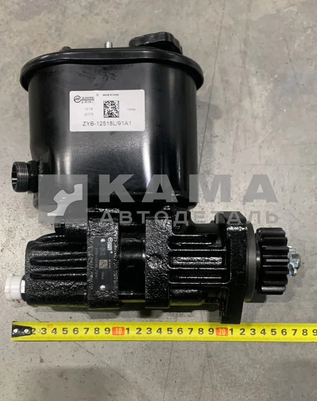 насос ГУРа 4310-11/12 (ан.Борисов) ZUB 12518L/91A1 (наруж: обратка М26, подача М18) БЕЗ ГАРАНТИИ