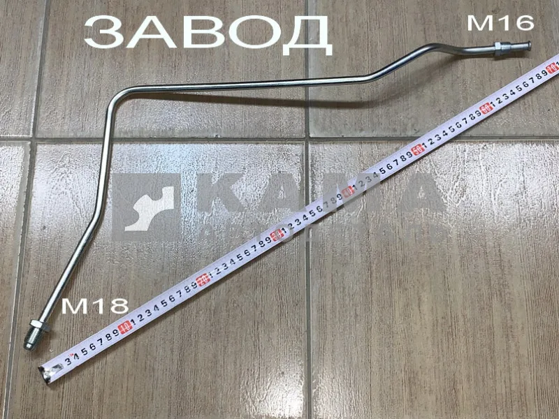 трубка насоса ГУР (Е4) выс. давл. 740.51-3407110-30 ЗАВОД (под насос 4310-01)*