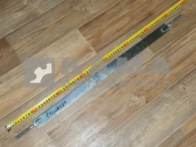 хомут ленточный ресивера короткий "ПРЯМОЙ" (L75см, 2шпилькиМ10) 5410-3513085