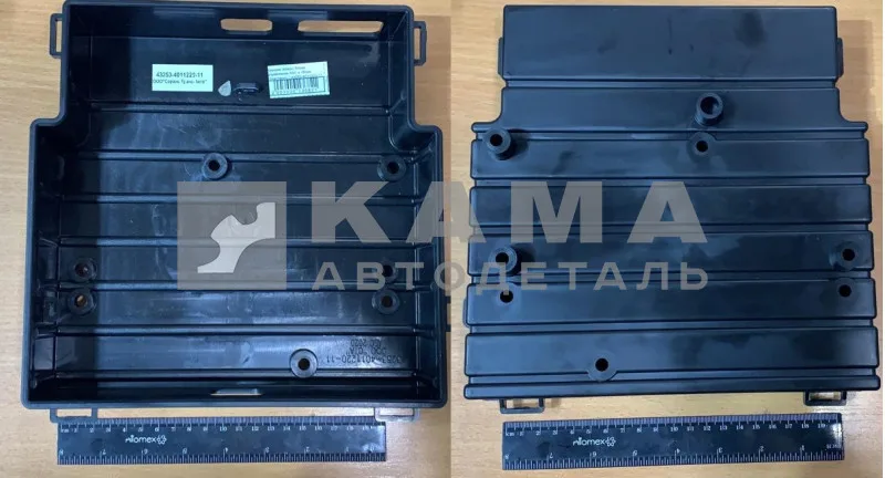 крышка (кожух) блока управления АБС в сборе (пластмасс.) 43253-4011220-11