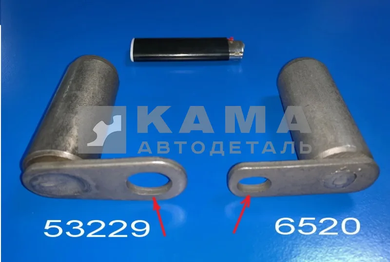 ось колодки с фиксатором 53229-3501153 ЗАВОД*