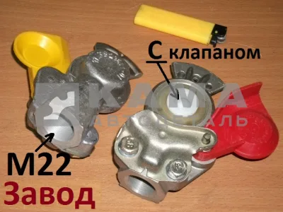 головка ПАЛМ автомат (С клапаном) М22 ЗАВОД (Полтава 100-3521010-10) 11.3521410-01