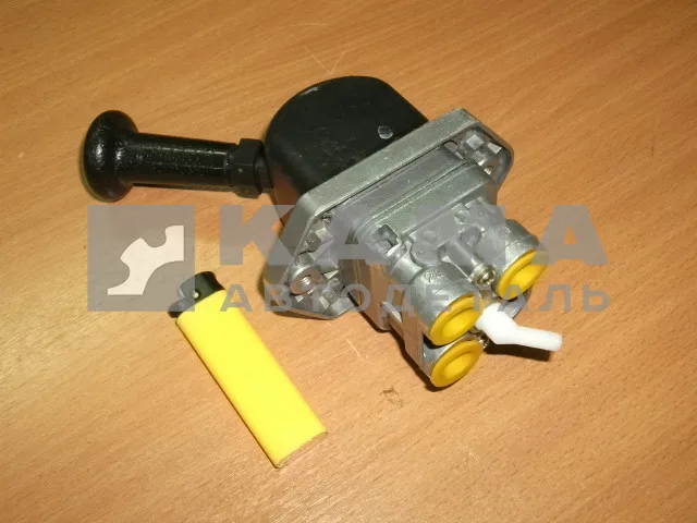кран ручного (стояночного) тормоза ЕВРО WABCO 3 вывода. 9617 231 110 (КИТАЙ. БЕЗ Гарантии!)