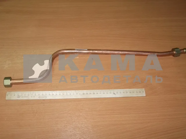 трубка компрессора 1-ц 6520-3506190-0051 "ПРЯМАЯ" (Медная, от компрессора "выход с боку")