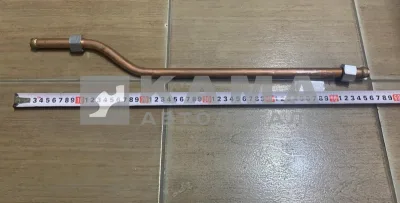 трубка компрессора 1-ц 6520-3506190-22 "ЗАВОД" (Медная, от компрессора)*