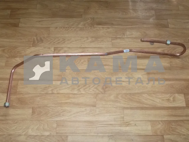 трубка компрессора 1-ц 6520-3506196 МЕДНАЯ "эконом" (на радиатор в к-те из 3х)