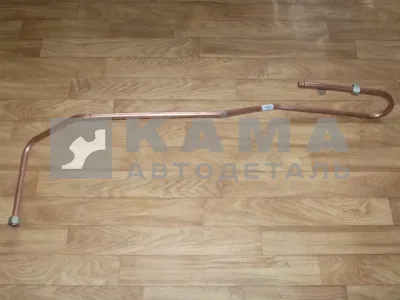 трубка компрессора 1-ц 6520-3506196 МЕДНАЯ "эконом" (на радиатор в к-те из 3х)