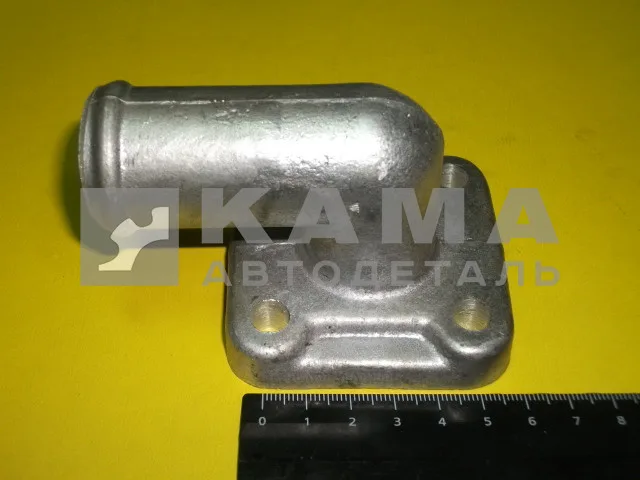 патрубок флянец НШ-32 кривой алюминиевый (под шланг) болты М8 5511-8604087